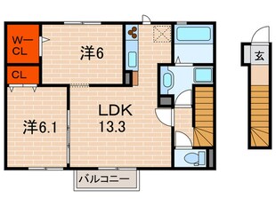 ウィット垂水の物件間取画像